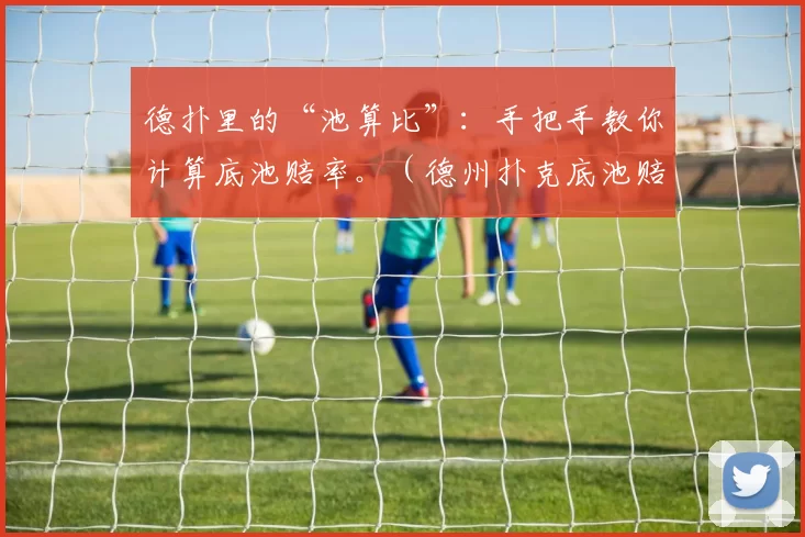 德扑里的“池算比”：手把手教你计算底池赔率。（德州扑克底池赔率详解：手把手教你精准计算）